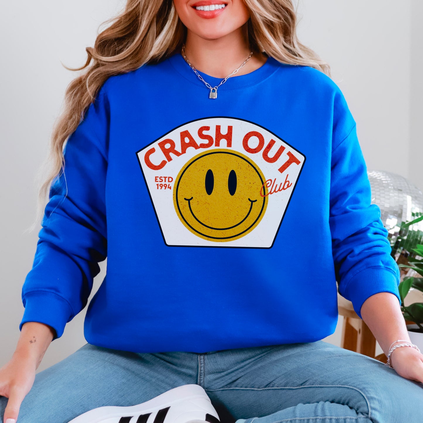 Crash Out Club Crewneck Sweatshirt