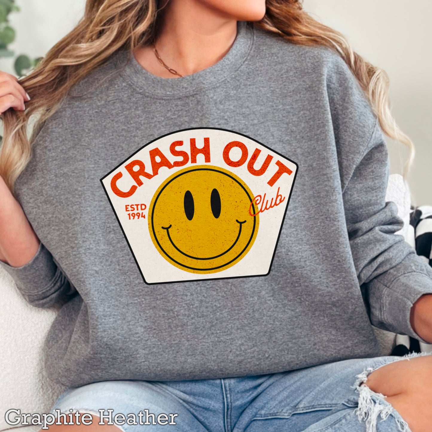 Crash Out Club Crewneck Sweatshirt