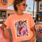 Horror Film Character Halloween Comfort Color Graphic Tee