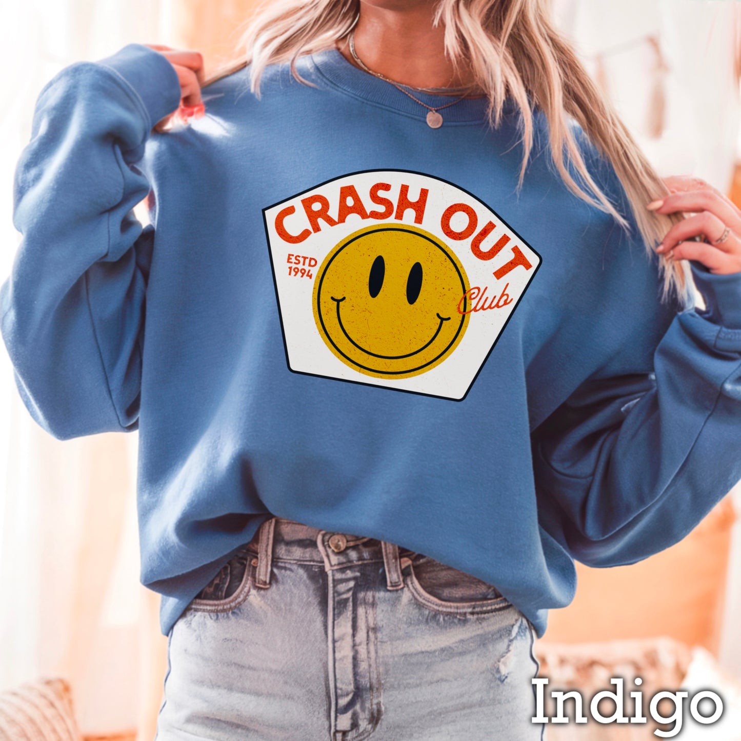 Crash Out Club Crewneck Sweatshirt