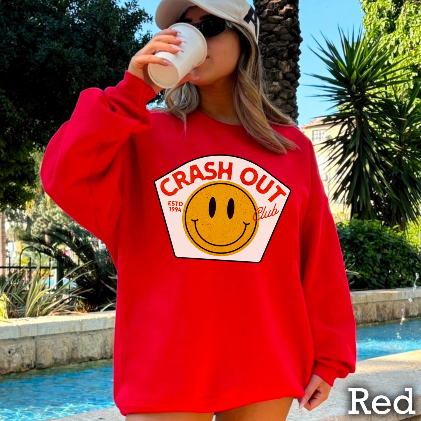 Crash Out Club Crewneck Sweatshirt