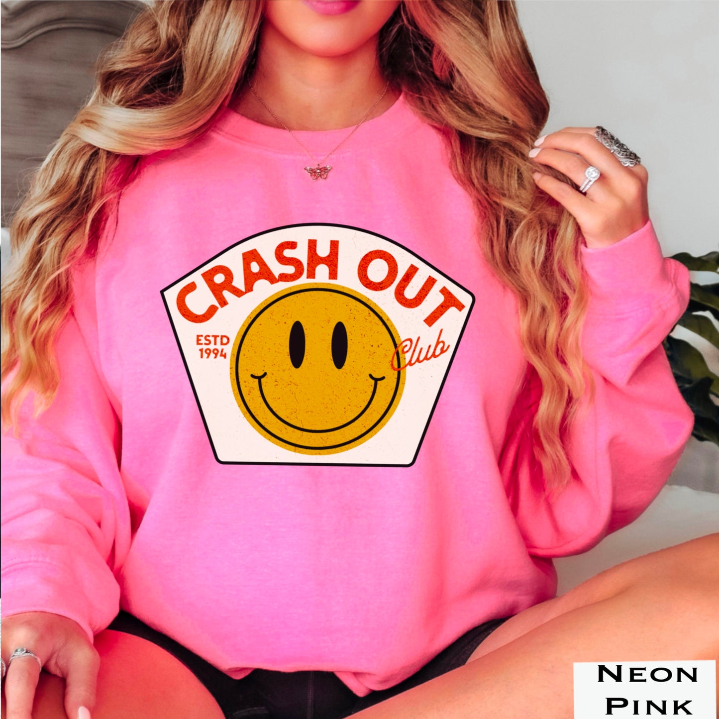 Crash Out Club Crewneck Sweatshirt