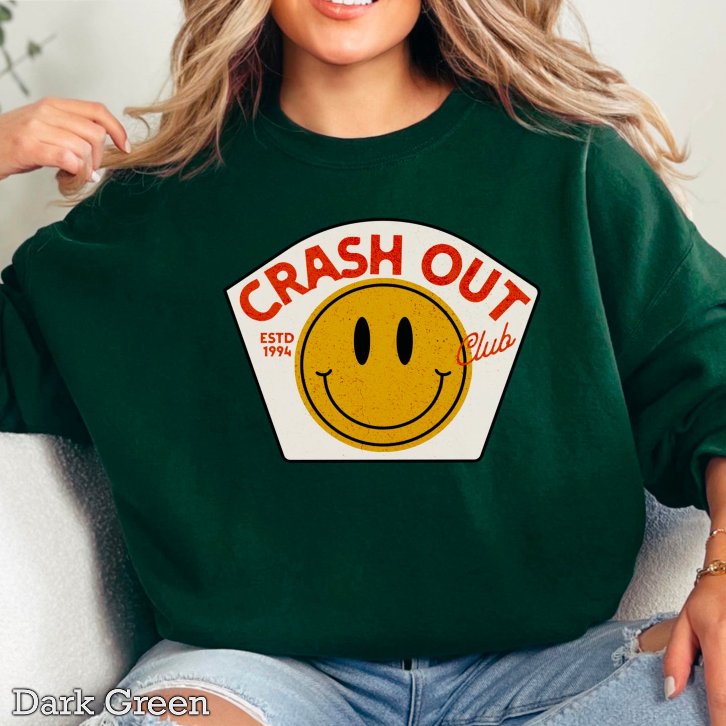 Crash Out Club Crewneck Sweatshirt