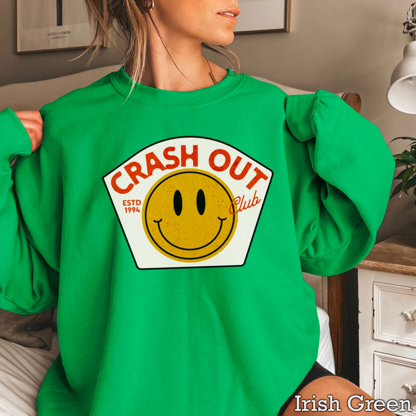 Crash Out Club Crewneck Sweatshirt