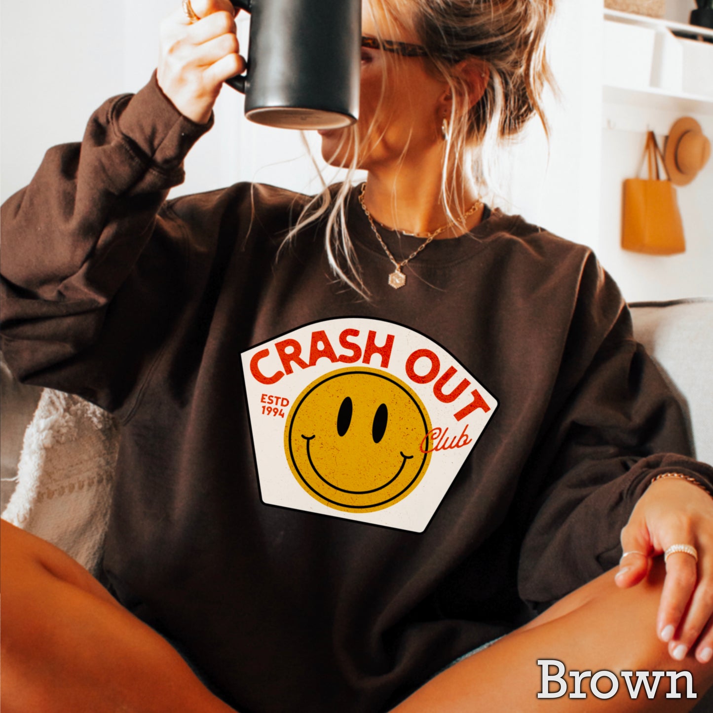Crash Out Club Crewneck Sweatshirt