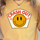 Crash Out Club Comfort Color Graphic Tee