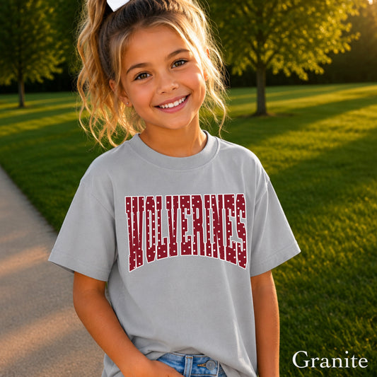 Wolverines Youth Comfort Color T-Shirt