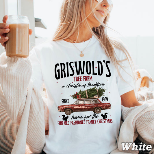 Griswold’s Christmas Tree Farm Comfort Color Graphic Tee