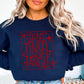 Don’t Get Your Tinsel In A Tangle Crewneck Sweatshirt WS Ends 10/6