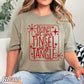 Don’t Get Your Tinsel In A Tangle Comfort Color Graphic Tee WS Closes 10/6
