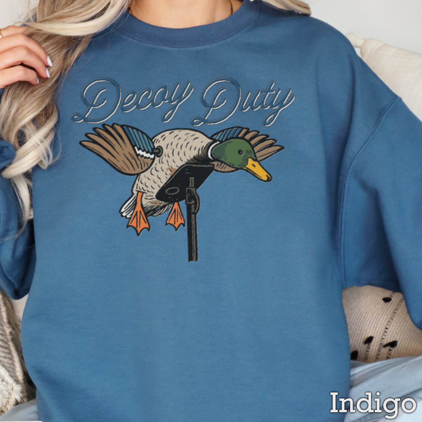Hunting Decoy Crewneck Sweatshirt