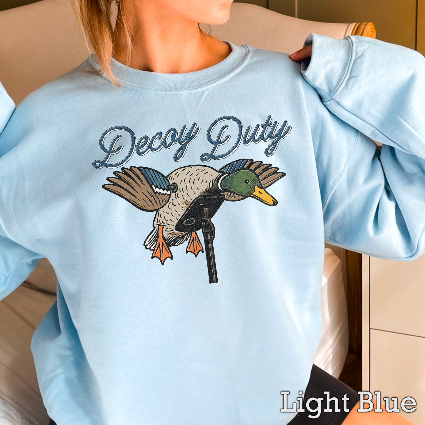 Hunting Decoy Crewneck Sweatshirt