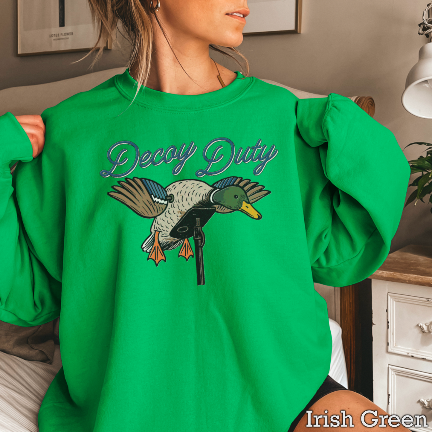 Hunting Decoy Crewneck Sweatshirt