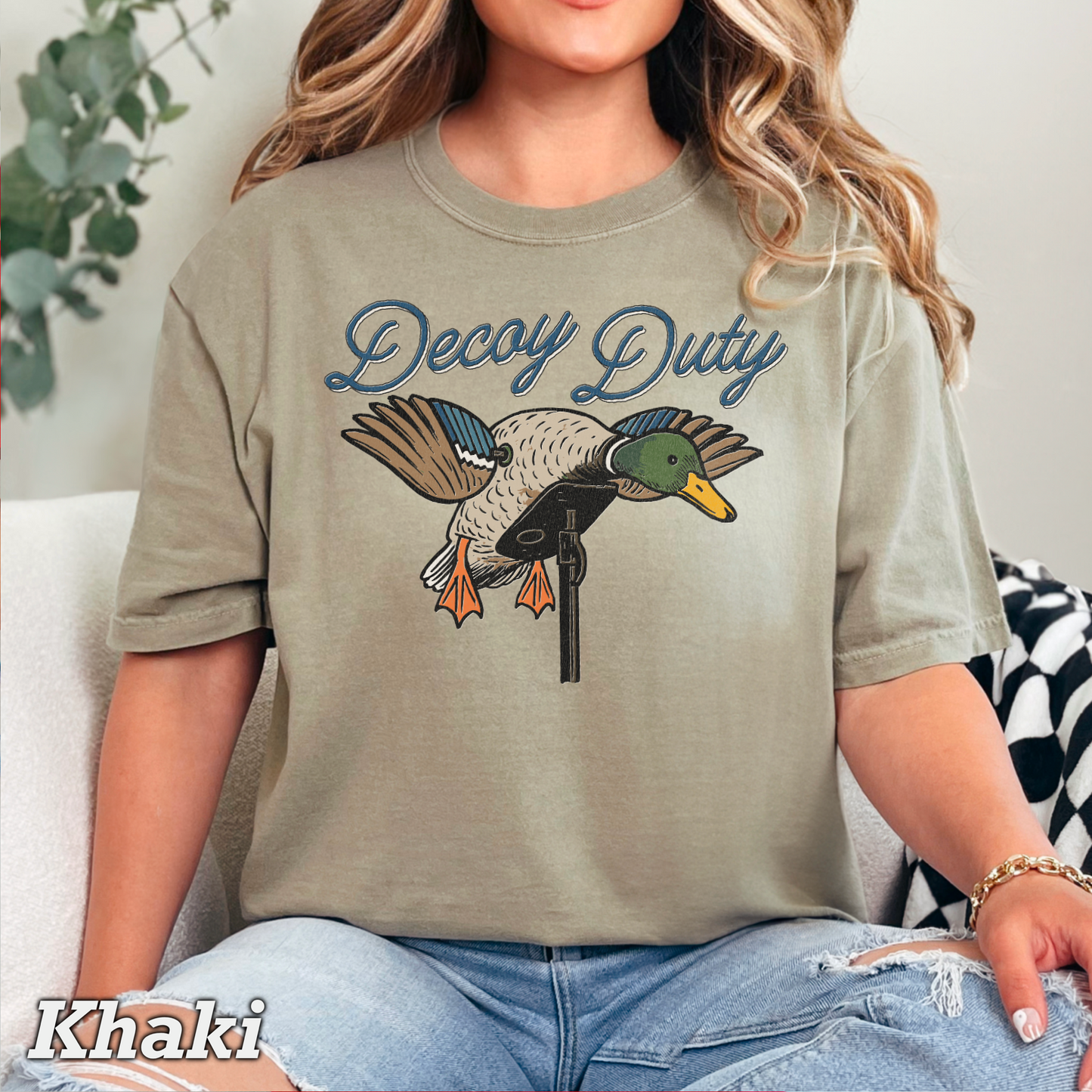 Hunting Decoy Comfort Color Graphic Tee