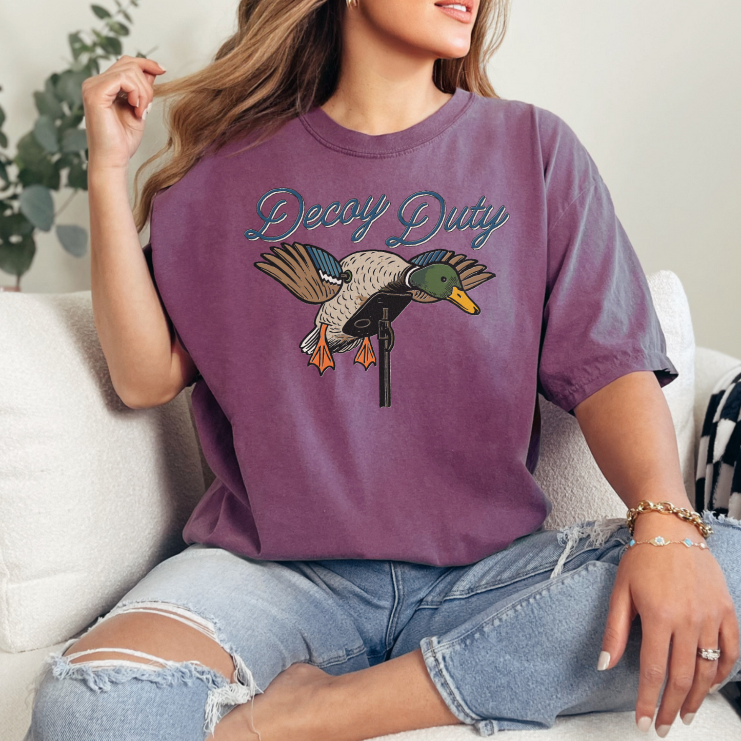 Hunting Decoy Comfort Color Graphic Tee