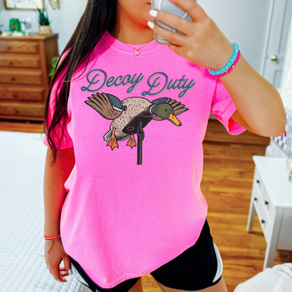 Hunting Decoy Comfort Color Graphic Tee