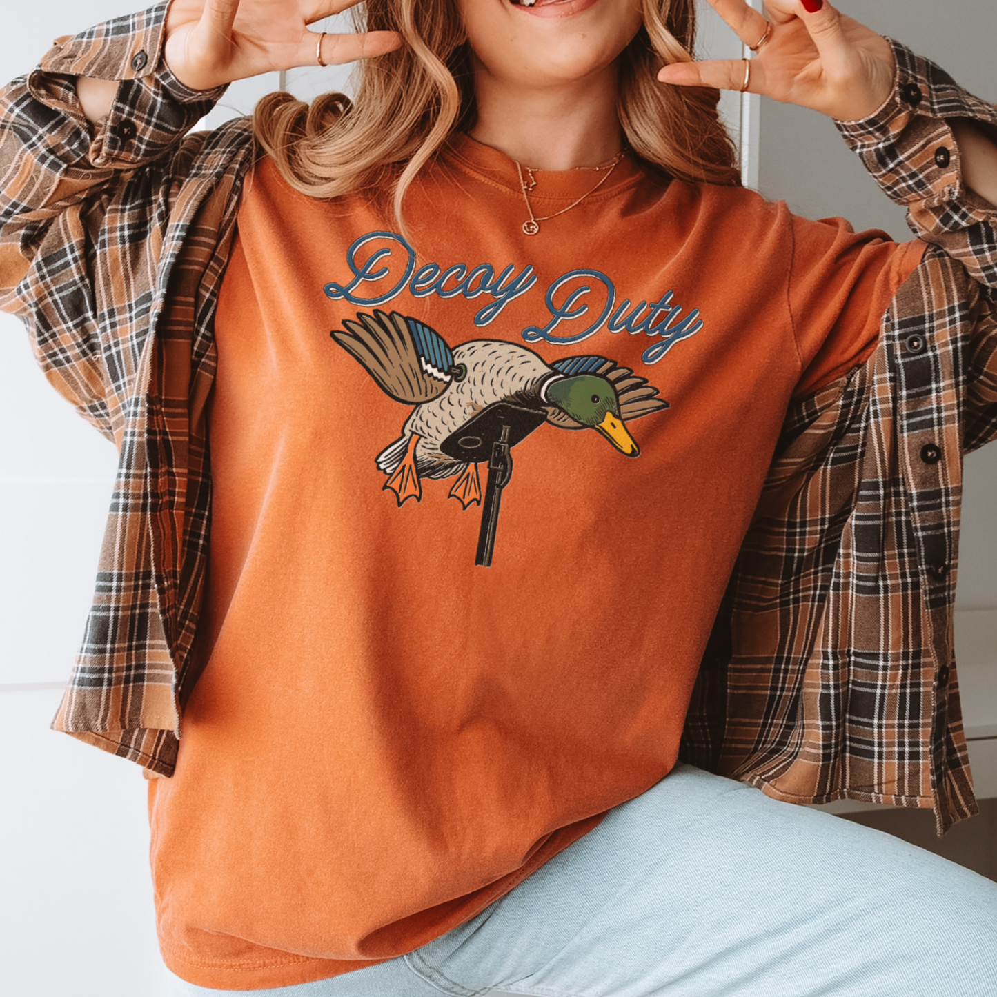 Hunting Decoy Comfort Color Graphic Tee