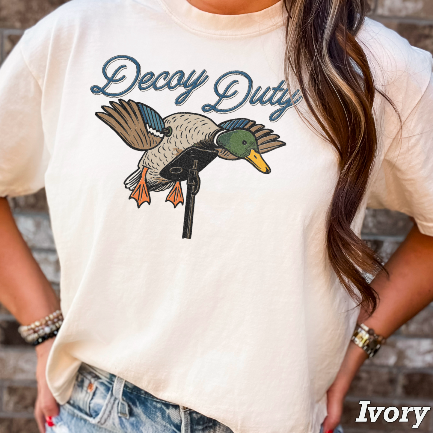 Hunting Decoy Comfort Color Graphic Tee