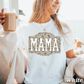 Camo Mama Comfort Color Graphic Tee