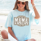 Camo Mama Comfort Color Graphic Tee