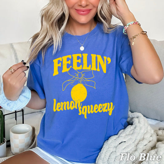 Feeling Lemon Squeezy Screen Print Transfer