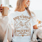 She’s Gone Country Screen Print Transfer SKU: A10-29