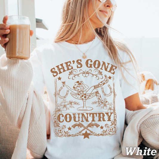 WHOLESALE WEDNESDAY She’s Gone Country Screen Print Transfer