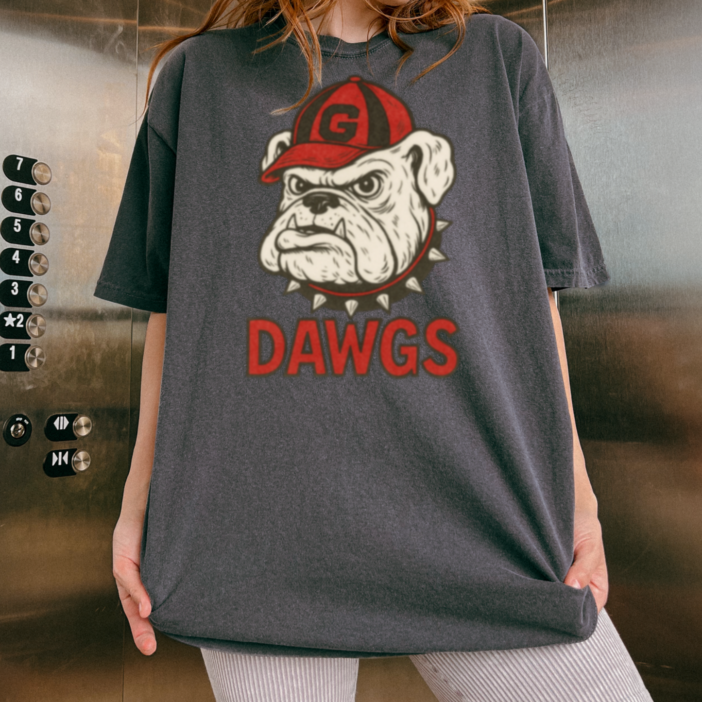 Vintage GA Comfort Color Graphic Tee