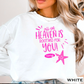 All Of Heaven Is Rooting For You Crewneck Sweatshirt