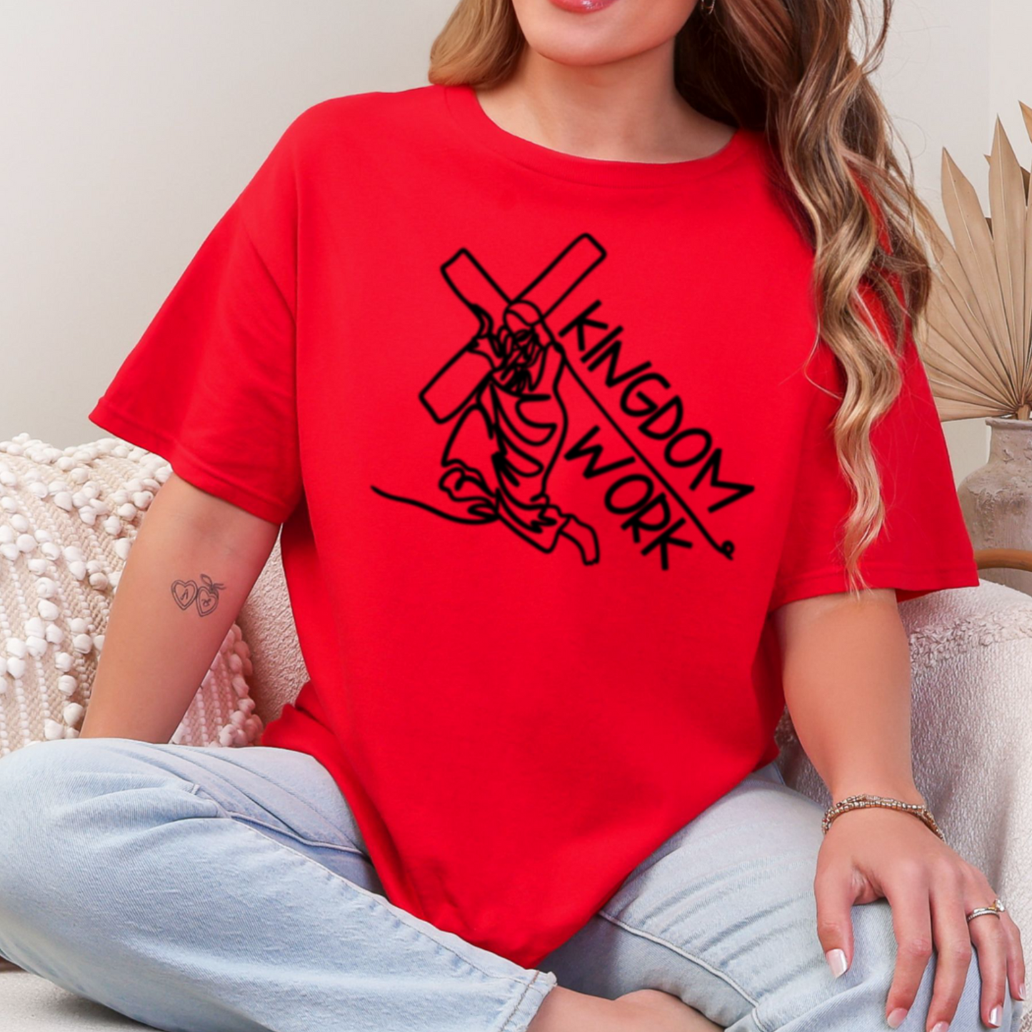 Kingdom Work Comfort Color Graphic Tee