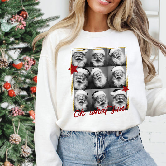 Oh What Fun Christmas DTF Transfer