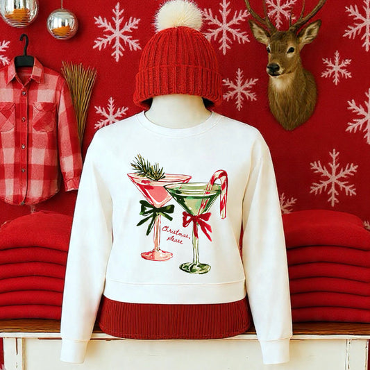 Christmas Martini’s DTF Transfer