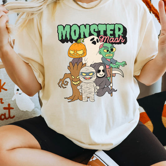 Halloween Monsters DTF Transfer