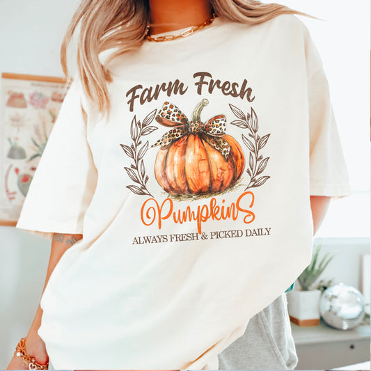 Farm Fresh Pumpkins  DTF Transfer
