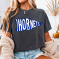 Hornets Pennant Flag DTF Transfer
