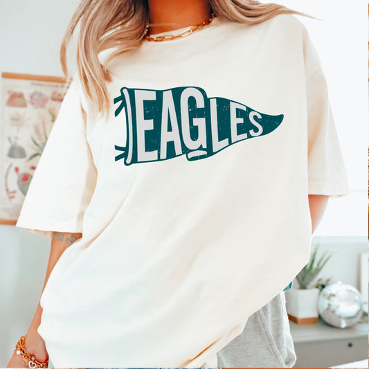 Eagles Pennant Flag DTF Transfer