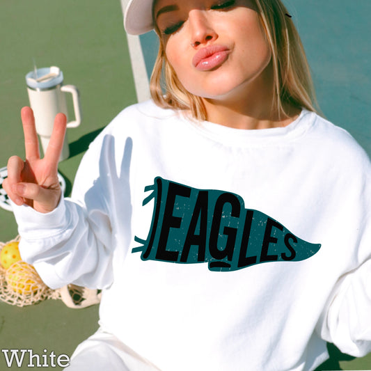 Eagles Pennant Flag DTF Transfer