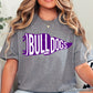 Bulldogs Pennant Flag DTF Transfer