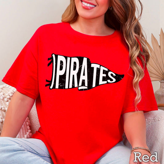 Pirates Pennant Flag DTF Transfer