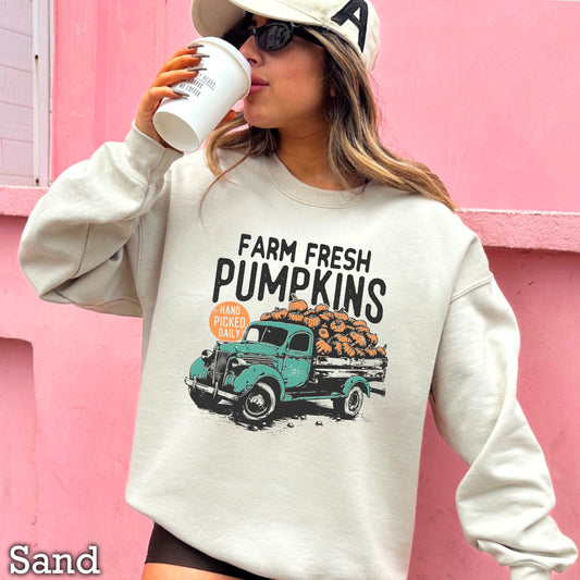 Farm Fresh Pumpkins DTF Transfer