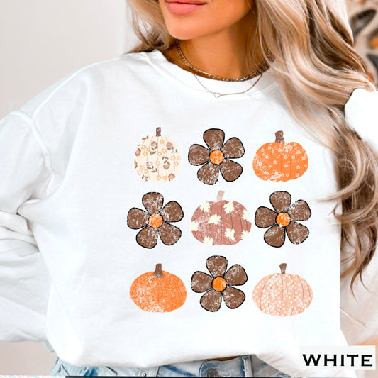 Fall Floral DTF Transfer