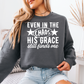 Even In The Chaos Graphic Crewneck Sweatshirt