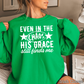 Even In The Chaos Graphic Crewneck Sweatshirt