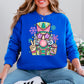 Preppy Nutcracker Graphic Crewneck Sweatshirt