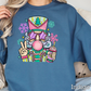 Preppy Nutcracker Graphic Crewneck Sweatshirt