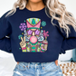 Preppy Nutcracker Graphic Crewneck Sweatshirt