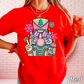 Preppy Nutcracker Comfort Color Graphic Tee
