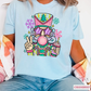 Preppy Nutcracker Comfort Color Graphic Tee