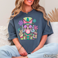 Preppy Nutcracker Comfort Color Graphic Tee