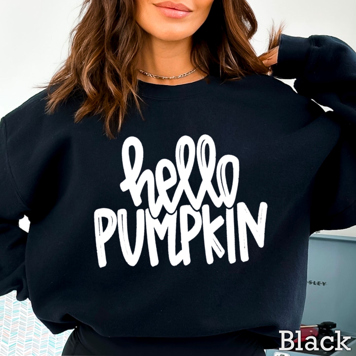 Hello Pumpkin Crewneck Sweatshirt